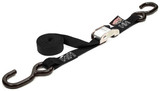Powertye Tie-Down Cam S-Hook 1"X12' Black Each 22122 Logo Each