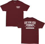 Dbk AT-TILTHEEND-BURG-M Dbk Till The End Tee Burgundy Md At-Tiltheend-Burg-M