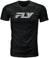 Fly Racing 354-04002X Fly Racing Fly Fast Tee Black 2X 354-04002X