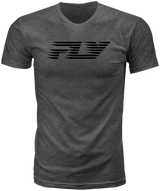 Fly Racing Fly Fast Tee Grey Md 354-0402M