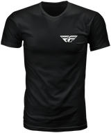 Fly Racing Fly Staple Tee Black 2X 354-04042X