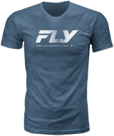 Fly Racing 354-0408L Fly Racing Fly Worldwide Tee Blue Lg 354-0408L