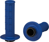 Fire Power 24-0204 Fire Power Control Mx Lock-On Grips Blue Half Waffle 24-0204