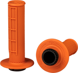 Fire Power 24-0207 Fire Power Control Mx Lock-On Grips Orange Half Waffle 24-0207