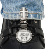 Ryder Clips Clips For Laced Boots John 3:16 Cnl-Fc