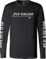 Fly Racing 354-0403S Fly Racing Fly Barbed Wire L/S Black Sm 354-0403S