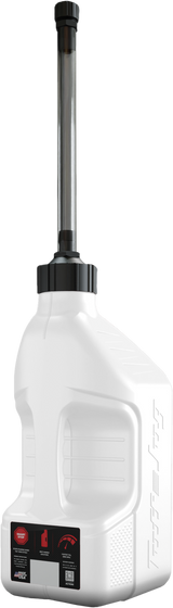 Tuff Jug Utility Container White W/ Autostop Spout 2.5 Gal Wuasvs10