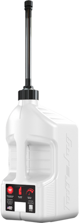 Tuff Jug Utility Container White W/ Autostop Spout 5 Gal Wuasvs20