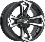 Sedona Riot Wheel 14X7 4/137 5+2 (+10Mm) Blk/Machined A8147037-T-52S