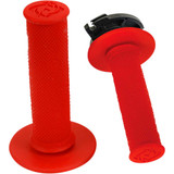 TORC1 46500402 Torc1 Grips - Defy - Lock-On - Red 4650-0402