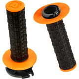 Torc1 Grips - Defy - Lock-On - Black/Orange 2650-0205