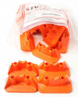 STUD BOY 2522-P1-ORG Stud Boy Super-Lite Pro Series Double Backers .75" 24/Pk Orange 2522-P1-Org