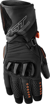 Rst 103664BLK-07 Rst Artic D3O Waterproof Glove Black Textile Xs 103664Blk-07