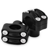 Burly Brand Reaper 1-1/2" Risers 1" Bar Set - Texture Black B12-8011Tb