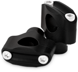 BURLY BRAND B12-8015TB Burly Brand Reaper 1-1/2" Risers 1" Bar Set - Texture Black B12-8015Tb