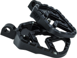 Flo Motorsports Savage Series Footpegs Black V-800Blk