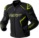 Rst 103614F.YEL-42 Rst S1 D3O Textile Jacket Black/Grey/Flo Yel Md 103614F.Yel-42