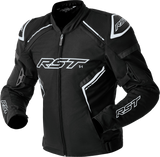 Rst 103614WHI-42 Rst S1 D3O Textile Jacket Black/White Md 103614Whi-42