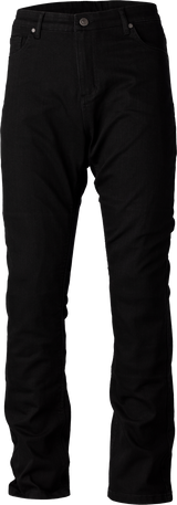 Rst 103059BLK-08 Rst Straight Leg 2 Ladies Jeans Black Xs 103059Blk-08
