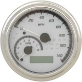 DAKOTA DIGITAL MVX2011WGC Dakota Digital Mvx Series Analog Gauge System - White/Gray/Chrome Mvx-2011-Wg-C
