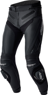 Rst 103627BLK-14 Rst S1 D3O Leather Ladies Pants Black Lg 103627Blk-14