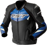 Rst 103635BLU-50 Rst Tractech Evo D3O Jacket Blk/Blue Leather 3X 103635Blu-50