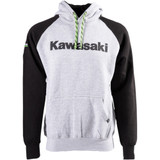 Factory Effex Kawasaki Standard Hoodie - Black/Heather - Large 23-88104