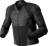 Rst 103648BLK-42 Rst Ps Supersport-K D3O Jacket Black Leather Md 103648Blk-42