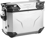 Givi Outback Evo Smart Case 37L Left Only Silver Obkev37Al