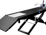 Ideal Pneumatic  Motorcycle Lift W/ Rear Drop Panel  1000 Lbs. M-1000C-Blk