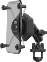 RAM MOUNTS RAM-B-149Z-A-UN10-46 Ram Mounts Kit Xgrip With Vibe Safe And U Bolt Base Ram-B-149Z-A-Un10-46