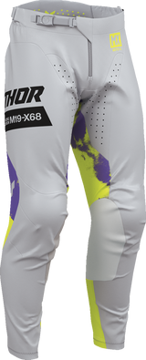 Thor Pants Launchmode Bleach Gray/Acid 28 2901-12321