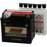 MOOSE UTILITY MTX5LBS Moose Utility Agm Battery - Ytx5L-Bs Mtx5L-Bs