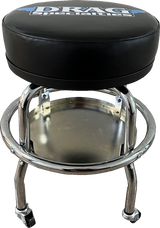 DRAG SPECIALTIES 9905-0228 Drag Specialties Mechanic Bar Stool With Drag Logo 9905-0228