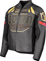 ICON 2810-4289 Icon Jacket Contra3 Rizz Rizz Bk Md 2810-4289