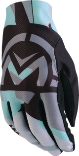 Moose Offroad Glove Mx2 Black/Teal Md 3330-7958