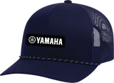FACTORY EFFEX 29-86204 Factory Effex Hat Yamaha Explorer Braided Snapback Navy 29-86204