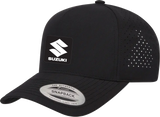 FACTORY EFFEX 29-86402 Factory Effex Hat Suzuki Performance Snapback Black 29-86402