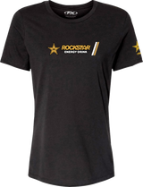FACTORY EFFEX 29-87626 Factory Effex Tee Womens Rockstar Dash Black Xl 29-87626
