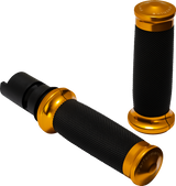 PERFORMANCE MACHINE (PM) 0063-2105M-G Performance Machine (Pm) Grip Pm Contour Gold Tbw 24-25 Touring 25 Softail 0063-2105M-G