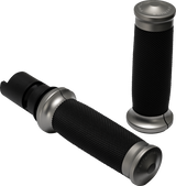 PERFORMANCE MACHINE (PM) 0063-2105M-GU Performance Machine (Pm) Grip Pm Contour Gun Metal Gray Tbw 24-25 Touring 25 Softail 0063-2105M-Gu