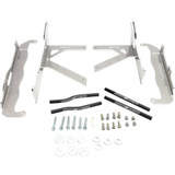 MOOSE RACING 116017 Moose Racing Radiator Braces - Silver - Honda 11-6017