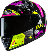 HJC FP70NUSG03HV Hjc Helmet Y10 Mika Mc3H Yl Fp70Nusg03Hv