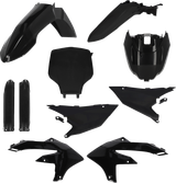 ACERBIS 2988230001 Acerbis Plastic Kit Full Yz450F Black 2988230001