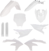 ACERBIS 2988230002 Acerbis Plastic Kit Full Yz450F White 2988230002