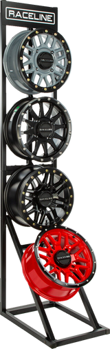 RACELINE WHEELS P-WHEELDISPLAY-UTV-4 Raceline Wheels Display Rack Raceline Wheels 4-Tier P-Wheeldisplay-Utv-4