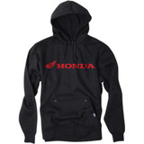 FACTORY EFFEX 1588372 Factory Effex Honda Horizontal Pullover Hoodie - Black - Large 15-88372