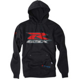 FACTORY EFFEX 1588412 Factory Effex Suzuki Gsx-R Pullover Hoodie - Black - Large 15-88412