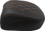 Mustang Seat Passenger Wide Tripper Mandarin Orange Thread 88511Mo