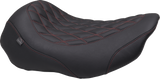 Mustang Seat Solo Wide Tripper Dark Cherry Thread 88503Dc